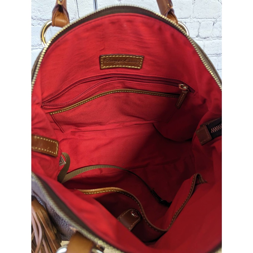 Dooney and Bourke Pebble Grain Bristol Satchel - Picture 7 of 8
